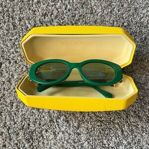 Swarovski Cat Eye-shaped Sunglasses